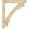 Ekena Millwork Merced Arts & Crafts Rough Sawn Bracket, Douglas Fir, 4"W x 36"D x 42"H BKT04X36X42MRC03RDF - alternate 3